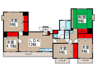 キャロット柏の物件間取画像